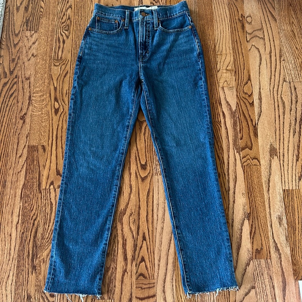 Madewell The Perfect Vintage High Rise Jeans 25 Blue NWT